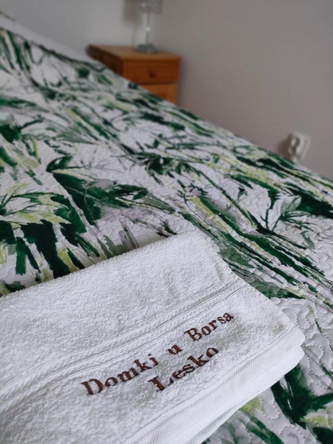 Domki I Pokoje U Borsa Lesko Bagian luar foto